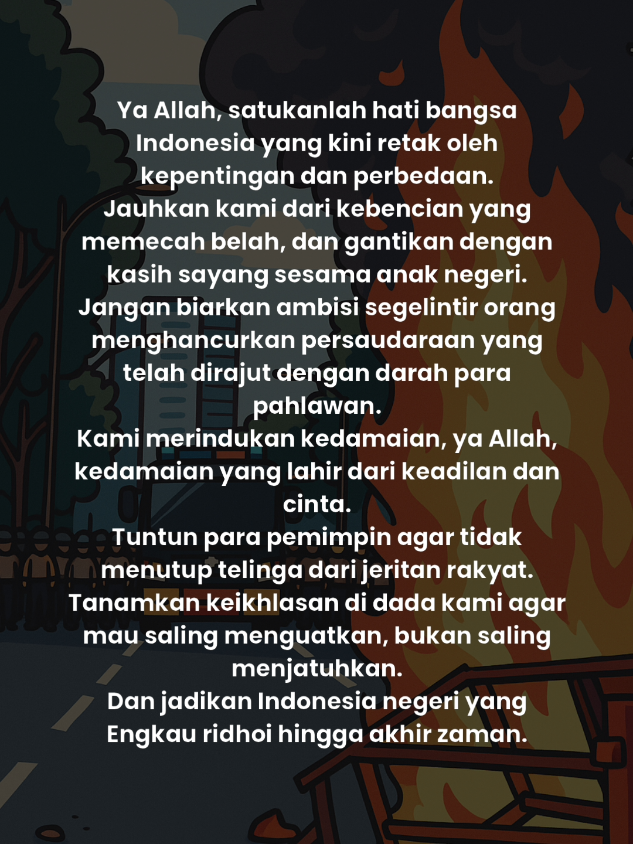 Ya Allah 😭😭😭 #ripindonesiademocracy #doauntuknegeri #untukindonesia #kekuatandoa #indonesiasedangtidakbaikbaiksaja 