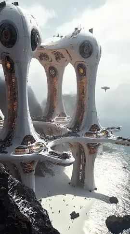 Sci-fi Worlds #tiktok #trending #animation #digitalart #viral 