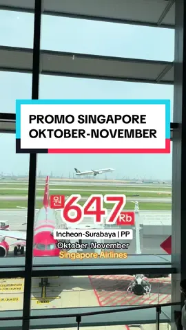PROMO SINGAPORE AIRLINES OKTOBER-NOVEMBER #kisahpmisukses #HanifAnsan #AnsanTicket #pmikorea #suksesmerantau          