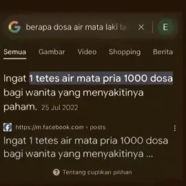ingat 1 tetes air mata pria 1000 dosa bagi wanita menyakitinya #fyppppppppppppppppppppppp #foryoupage #fypシ゚ #xybca #CapCut 