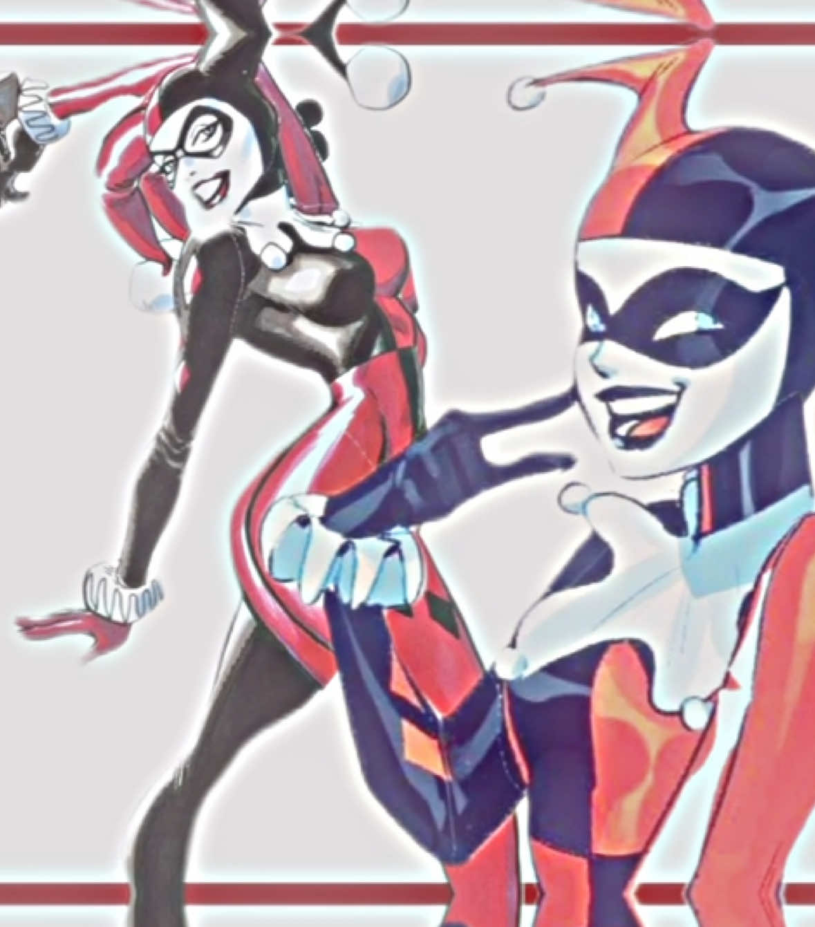 oh classic harley HOW I LOVE YOU 🫶🏻 anways she’s so blondie so i had to  | cc-mine scenes+animations-mine fanart/art- bruce timm, visonte, dk rest but pinterest  | #harleyquinn #harleyquinnedit #harleenquinzel #harleyquinndc #dc 