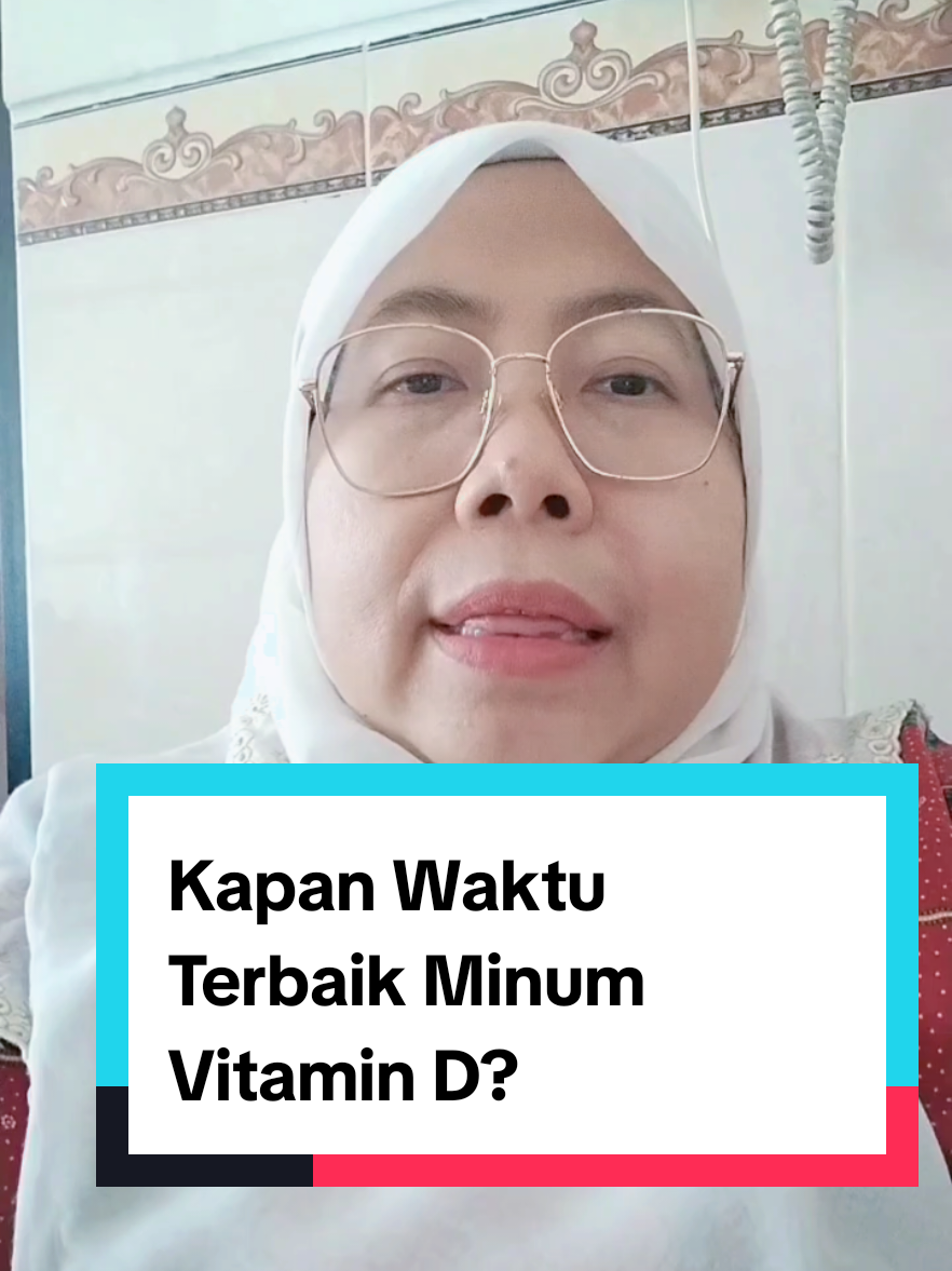 Kapan Waktu Terbaik Minum Vitamin D?  #kesehatan #vitamind #hidupsehat #lemak 