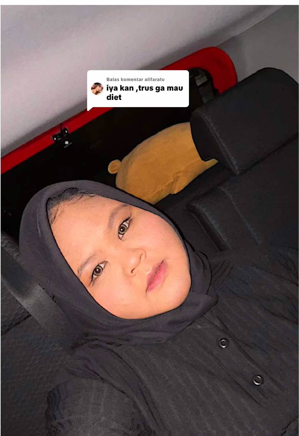 Membalas @alifaratu IYA masalahnya dr 105kg nih ke 89kg MASIH D BLNG GA MAU DIET????ITU DI BILANG G MAU DIET??NANGIS BGT GUA Berusaha selamaaaa ini #rumpink 