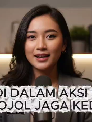 Di Dalam Aksi: Polisi & Ojol Jaga Kedamaian