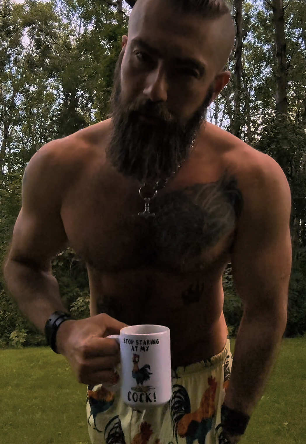 #morningcoffee #beardedmen #lumbersnack #positivity #morningcheer #happythoughts 