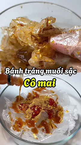 Bánh tráng muối sặc #banhtrangcomai #banhtrangmuoisac #anvattiktok #viral #xuhuongtiktok 