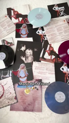 Incredible album, amazing vinyl collection! Individual videos coming later 🫶🏼 #vinyl #music #sabrinacarpenter #mansbestfriend #fyp 