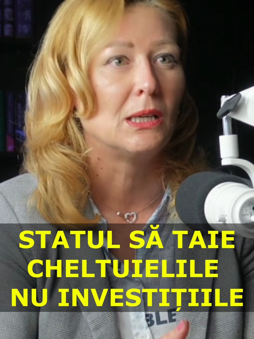 Alexandra Stoica: Statul trebuie să taie cheltuielile, nu investițiile #economie #recesiunea #romania #romania🇷🇴 #investitii #alexandrastoica #stat