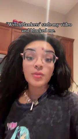 @witchblankets on TT. I was trying to be nice but since you blocked me and don’t care that you are taking people videos, whew. You don’t mess with witches #witchtok #witchesoftiktok #manifestationdoll 