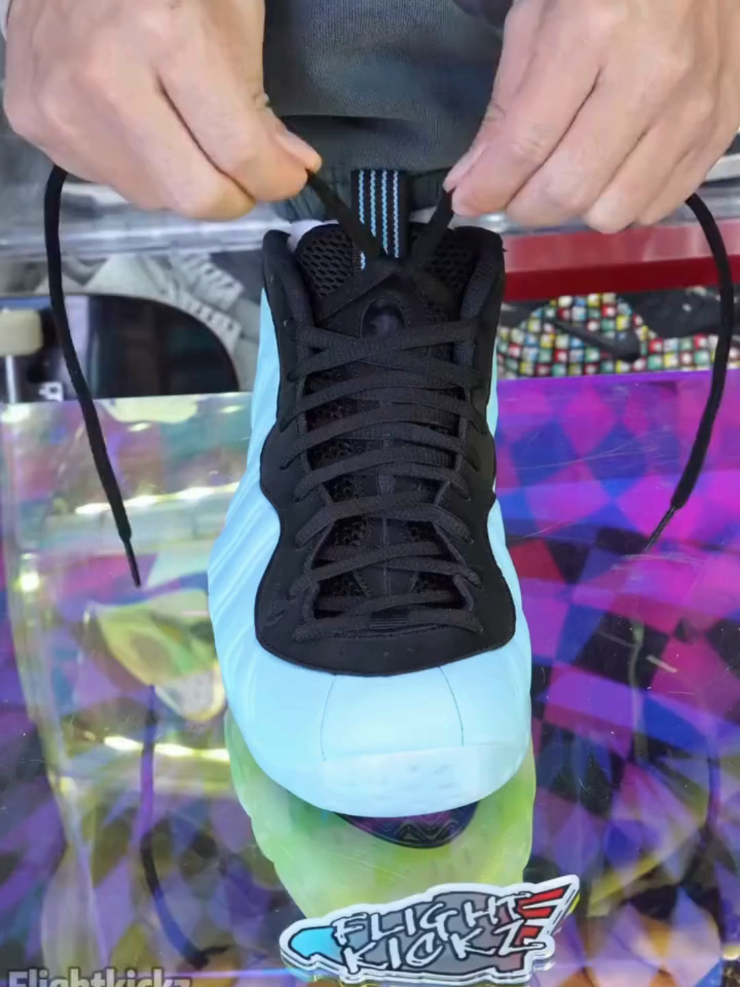 Air Foamposite One Psychic Blue 2025 How to lace sneaker #thesneakerluminati #travisscott #travisscottjordan1 #therealsolefamily #jordan1society #jordan1squad #kicksonfire #hypebeast #thepanel #jordan1sonly #snkrskickcheck #solecollector #jordanaddict #igsneakercommunity #jordanaddict #spiderverse #aj1 #inmyjs #airjordan1 #airjordan #jordan1lowog#stockxsneakers #militaryback #aj5 #psychicblue #foamposite