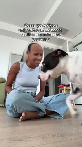 mi perrita es una víctima de mi acoso #dogs #funny 