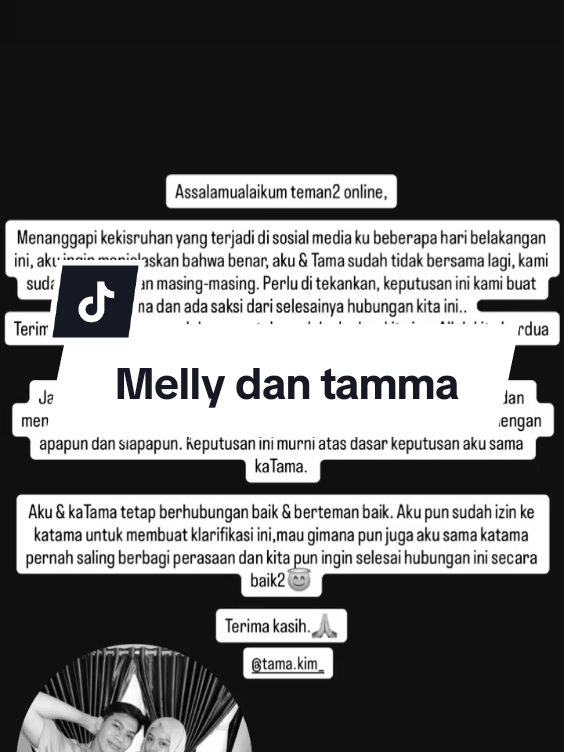 gusy udah liat kan kralifikasi kak Melly jadi tolong stop hujat arbil ya🙏🏻#mellylee #tammakim #arbilda7 #fyppppppppppppppppppppppp #sorotan #bismillahfyp #tiktok #foryoupage 