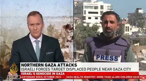 Journalist Hani Mahmoud reports on the recent Israeli strikes on the Gaza Strip, with civilians bombed while sleeping in their tents and homes.#WorldNews #Palestine #free_Palestine #palestinewillbefree #Gaza #gazapalestine #palestine #palestineفلسطين #stoptheHolocaust
