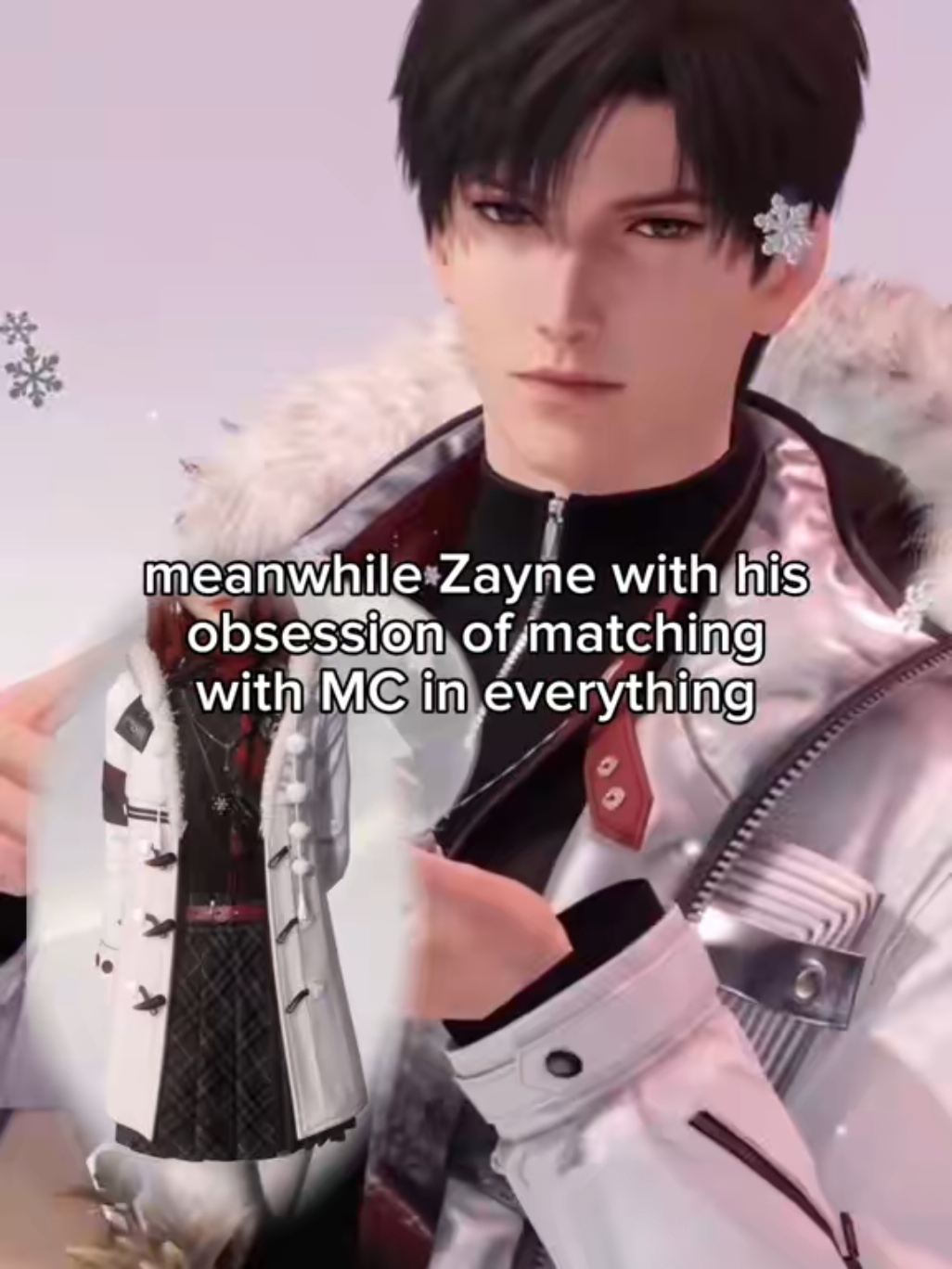 bro is never escaping this obsession🤭🤭 #lndsea #loveanddeepspace #zayneloveanddeepspace 