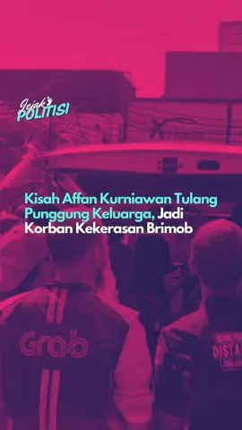 Insiden tragis menimpa seorang pengemudi ojek online (ojol) yang menjadi korban kecelakaan saat unjuk rasa di kawasan Pejompongan, Jakarta Pusat, pada Kamis malam (28/8/2025). Seorang mitra Grab bernama Affan Kurniawan meninggal dunia setelah dilindas mobil kendaraan taktis (rantis) Barracuda milik Brimob. Sementara itu, rekan sesama ojol, Moh Umar Amarudin, mengalami luka-luka dan saat ini masih menjalani perawatan intensif di rumah sakit. Menanggapi kejadian tersebut, pihak aplikator menyampaikan belasungkawa yang mendalam dan telah memberikan santunan kepada keluarga korban. Mereka juga berkomitmen untuk memberikan dukungan penuh kepada Moh Umar selama masa pemulihannya. #jejakpolitisi 