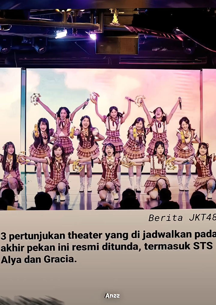 3 pertunjukan theater yg di jadwalkan minggu ini ditunda, termasuk sts alya dan gracia #jkt48 #jkt48newera #ryananzz #beritajkt48 