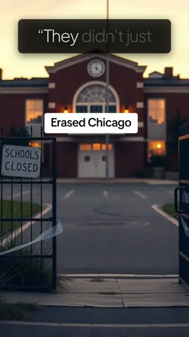 Erased Chicago Chicago History Hidden History School Closure For You Chicago  #ErasedChicago #ChicagoHistory #DidYouKnow #SchoolClosure #ForYouChicago