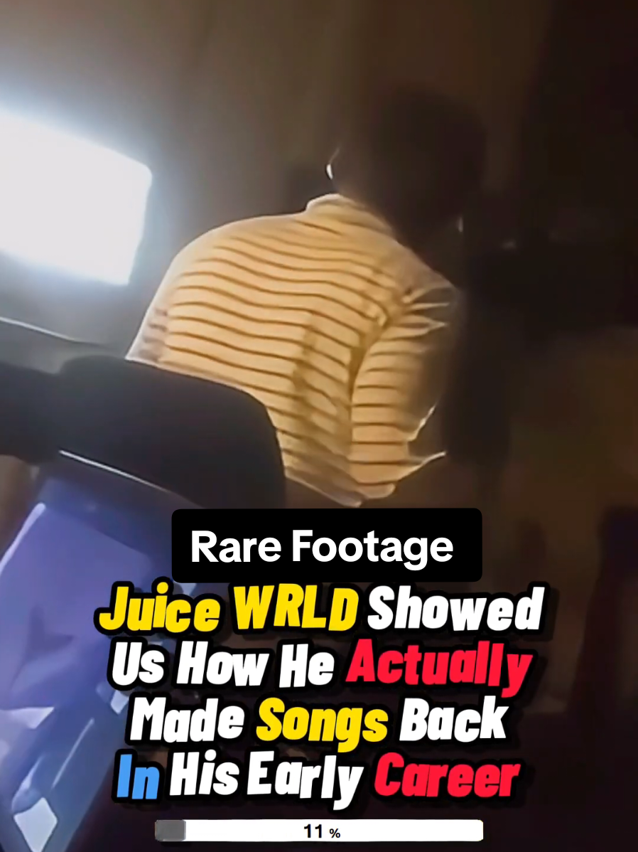 When Juice WRLD showed us how he made songs in the beginning of his rap career  #juicewrld #999 #juicewrld999 #fun 