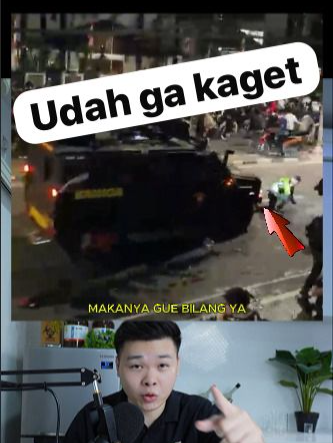 Udah ga kaget. #dpr #ojol #brimob #demo #edukasi