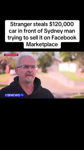 A﻿ grandfather in Sydney's west has had his $120,000 car stolen in front of him by a Facebook Marketplace thief. Stephen Buttigieg was showing his collector's edition Holden ﻿GTS to an apparent 