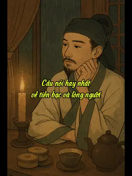 10 câu nói về tiền bạc và lòng người #trietlycuocsong #nhungcaunoihay #cuocsong #conhanday #conhanday 