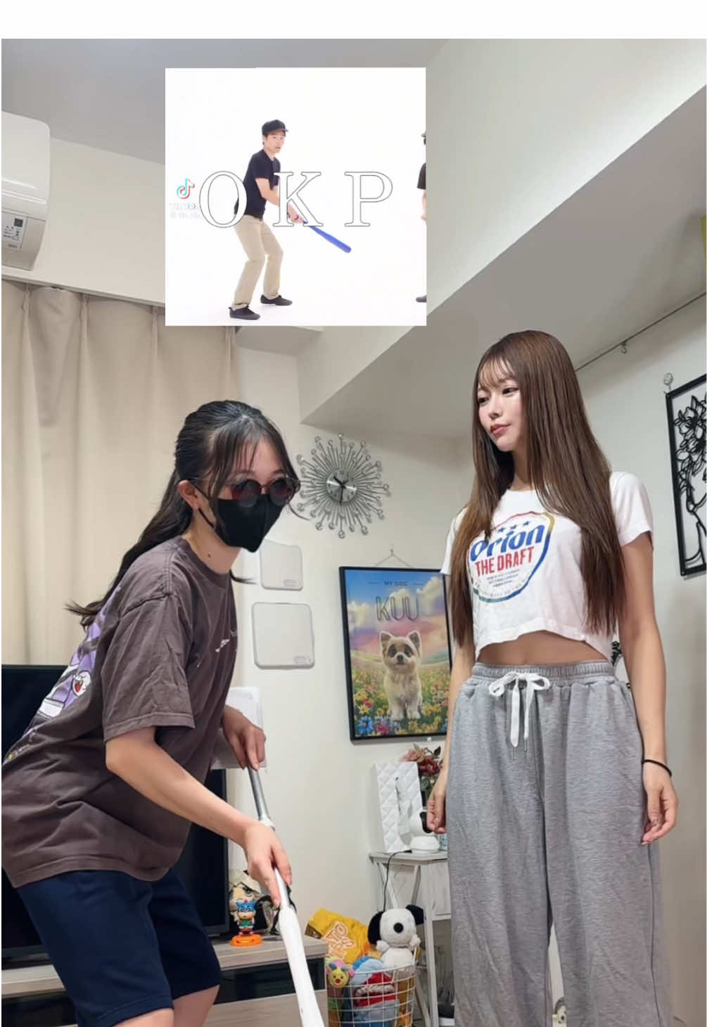 妹のノリの良さに感服です #ジャルジャル #ジャルジャルチャレンジ #姉妹