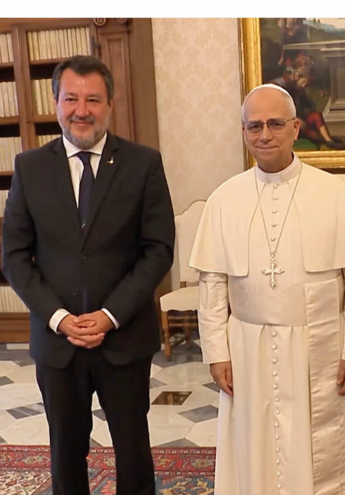 Con grande emozione e commozione ho incontrato Papa Leone XIV: le sue parole di pace sono una esortazione che tutti i leader mondiali devono ascoltare e perseguire. Per quanto mi compete, farò di tutto per offrire il mio contributo affinché prevalga il dialogo sulle armi.