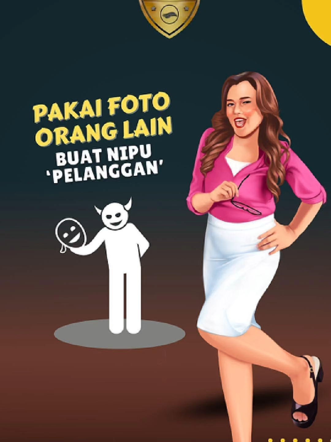 Ada seorang perempuan yang ketahuan pakai foto cewek lain di aplikasi chat, terus nipu ‘pelanggan’ deh… Duuhh, ngeselin banget ya! Cerita selengkapnya nanti malam dibisikin yahh sama “Miss Binal”, jangan “miss” berita kriminal. Malam nanti jam 23.30 WIB hanya di RTV Makin Cakep 😘 #missbinal #videoviral