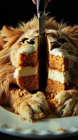 🦁 cake  #cake #ASMR #fyp #asmrsounds #viral 
