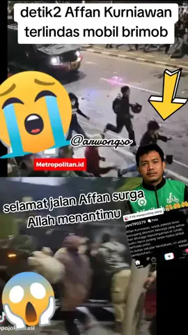 selamat jalan Affan surga Allah menantimu. #demo #fyppppppppppppppppppppppp 