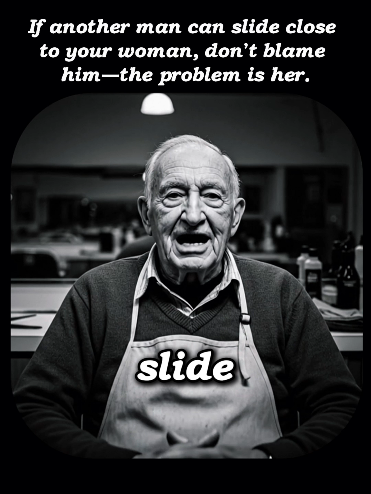 If another man can slide close to your woman, don’t blame him—the problem is her. #relationships #relationshipgoals #relationshipproblems #relationshipadvice101 #motivation #highqualitycontent