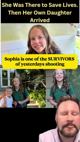 A mother was on shift in the ICU when her 12-year-old daughter Sophia was rushed in after the Minneapolis school shooting. The victims matter and that's where the focus belongs. #PrayForsophia #Minneapolis #SchoolShooting #VictimsMatter #JusticeForThelnnocent