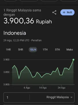 Menyala 🙌💥💥💥 #CapCut #pejuangringgit🇲🇨🇲🇾 #rupiah #indonesia #malaysia 