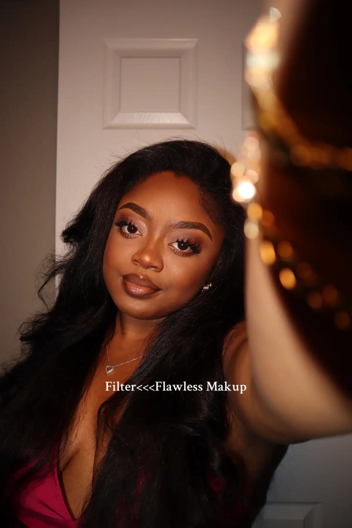 Friend, should I drop my makeup routine 💫? • • • Business Email: VickyLeonPR@Gmail.Com #vickyyleonn #neworleansinfluencer #MakeupRoutine #blackgirlmakeup #flawlessmakeup 