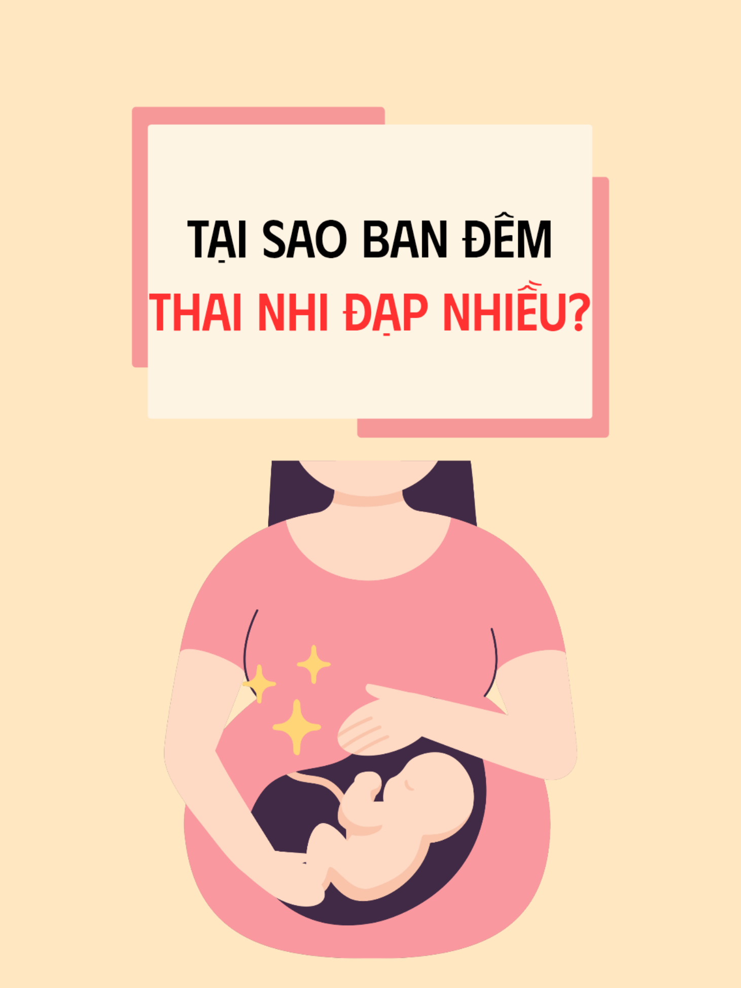 Mẹ bầu đã biết tại sao thai nhi hay đạp vào ban đêm chưa? Mẹ hãy xem hết video để hiểu con hơn nhé!!! #mangthai #mebau #mangthailandau #mebauthongthai #mebimthongthai 