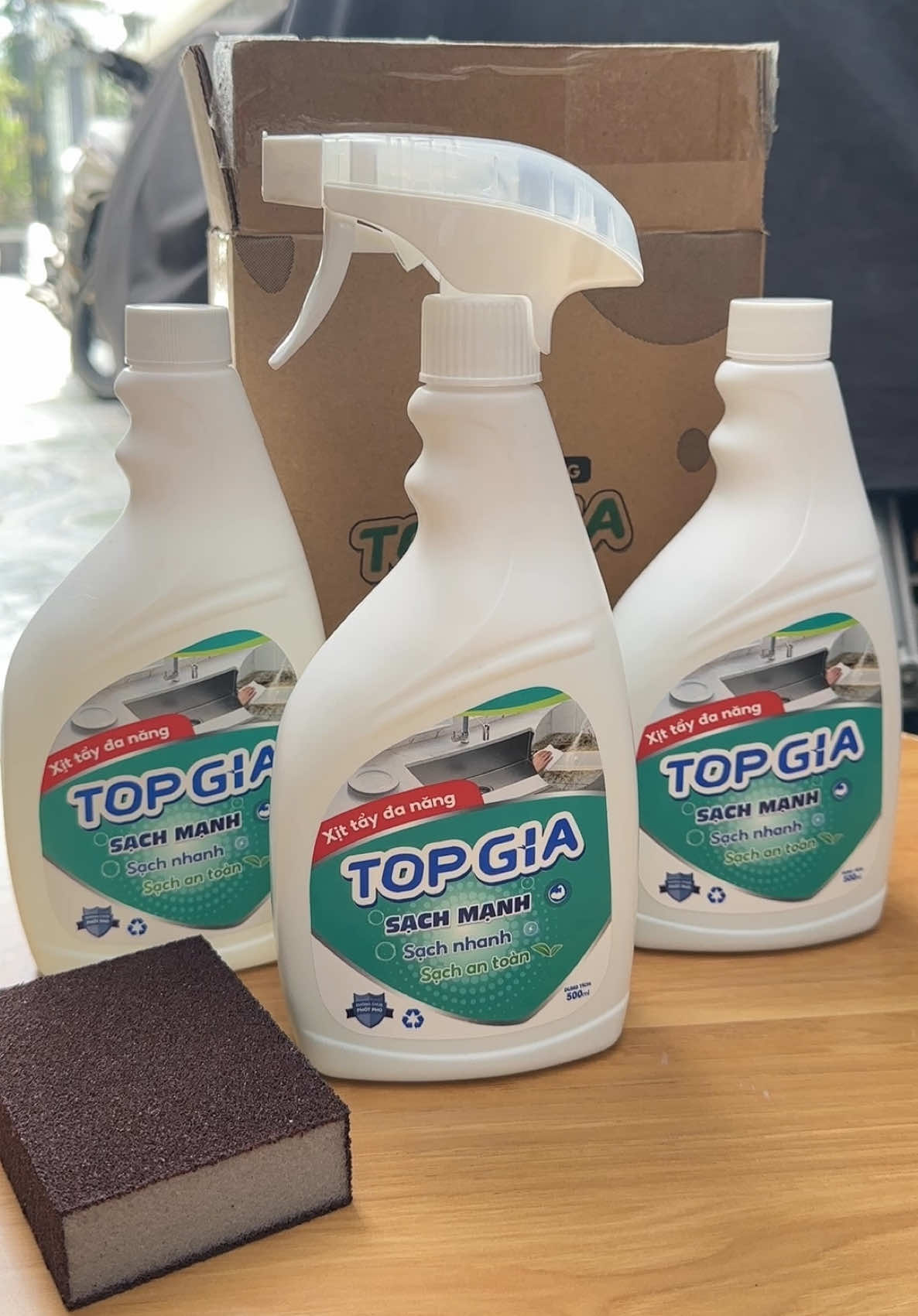 Combo 3 chai xịt tẩy đa năng Topgia nay trợ giá quá rẻ chỉ còn 109k à #xuhuong #xittaydanangtopgia #topgia #giadungtienich #utkimcuongaff 