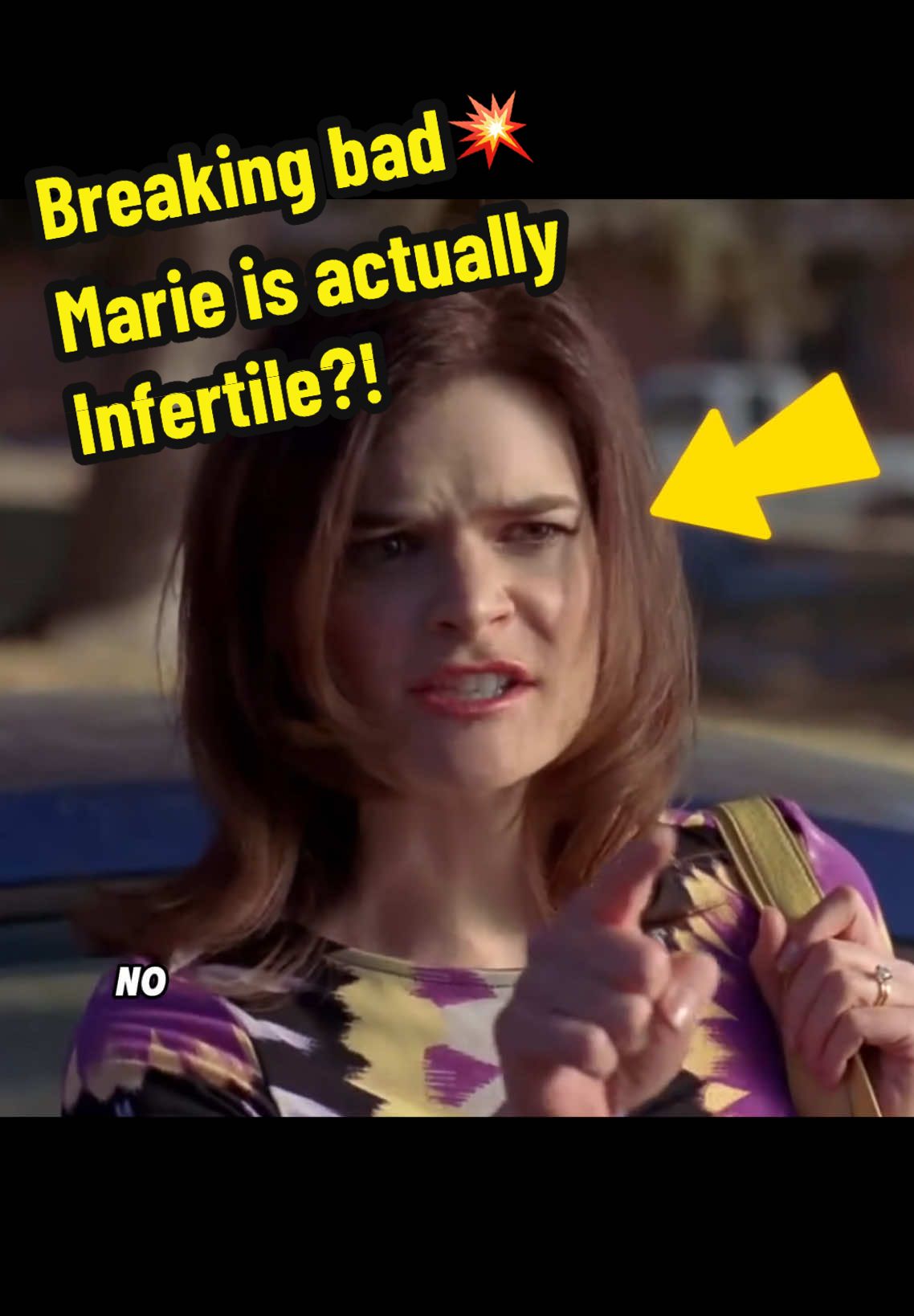 In Breaking Bad,Marie is actually infertile. #breakingbad #theory #fyp #usa #whattowatch #walterwhite #jessepinkman #skylerwhite #marieschrader #DidYouKnow #breakingbadedit #fypage #tvshow 