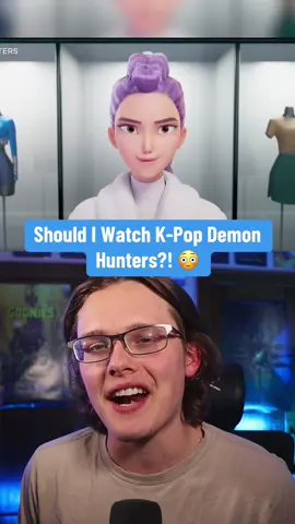 Should I Watch K-Pop Demon Hunters?! 😳 #kpopdemonhunters #sony #dravenreacts #reaction #discussion @Sony Pictures Animation 