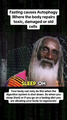 When you sleep or fast, you’re not just resting you’re activating one of your body’s most powerful repair mechanisms: autophagy. . Autophagy literally means “self-eating.” But don’t let the name fool you. It’s the body’s way of cleaning house. Old, damaged, or toxic cells are broken down and recycled into fresh, healthy ones. . ✨ Here’s why this matters: 	•	🧹 Cellular Detox: Your body removes waste and damaged proteins. 	•	🔋 Energy Boost: Nutrients from old cells are recycled into energy. 	•	🛡️ Stronger Immunity: Autophagy helps your immune system fight disease. 	•	🧠 Brain Health: It clears out “junk” proteins linked to cognitive decline. 	•	⏳ Longevity: It’s one of the key processes linked to living longer, healthier lives. . Every time you fast even overnight while sleeping you give your digestive system a break, and your body can redirect its energy away from digestion and into healing and repair. . The less toxic waste in your body, the less sleep you actually need, because your system isn’t overloaded. Clean fuel = clean cells = less repair time. . Think of autophagy as your body’s inner recycling program one that not only extends life but enhances it. By fasting and allowing this process to happen, you’re literally turning your body into a self-renewing machine. . #Autophagy #FastingHealing #CellularHealth #Biohacking #LongevitySecrets