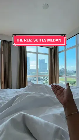 Staycation di hotel yg lokasinya ditengah kota medan dan sudah full furnished loh! #hotelmedan #thereizsuitesmedan #staycationmedan @TheReizSuitesMedan 