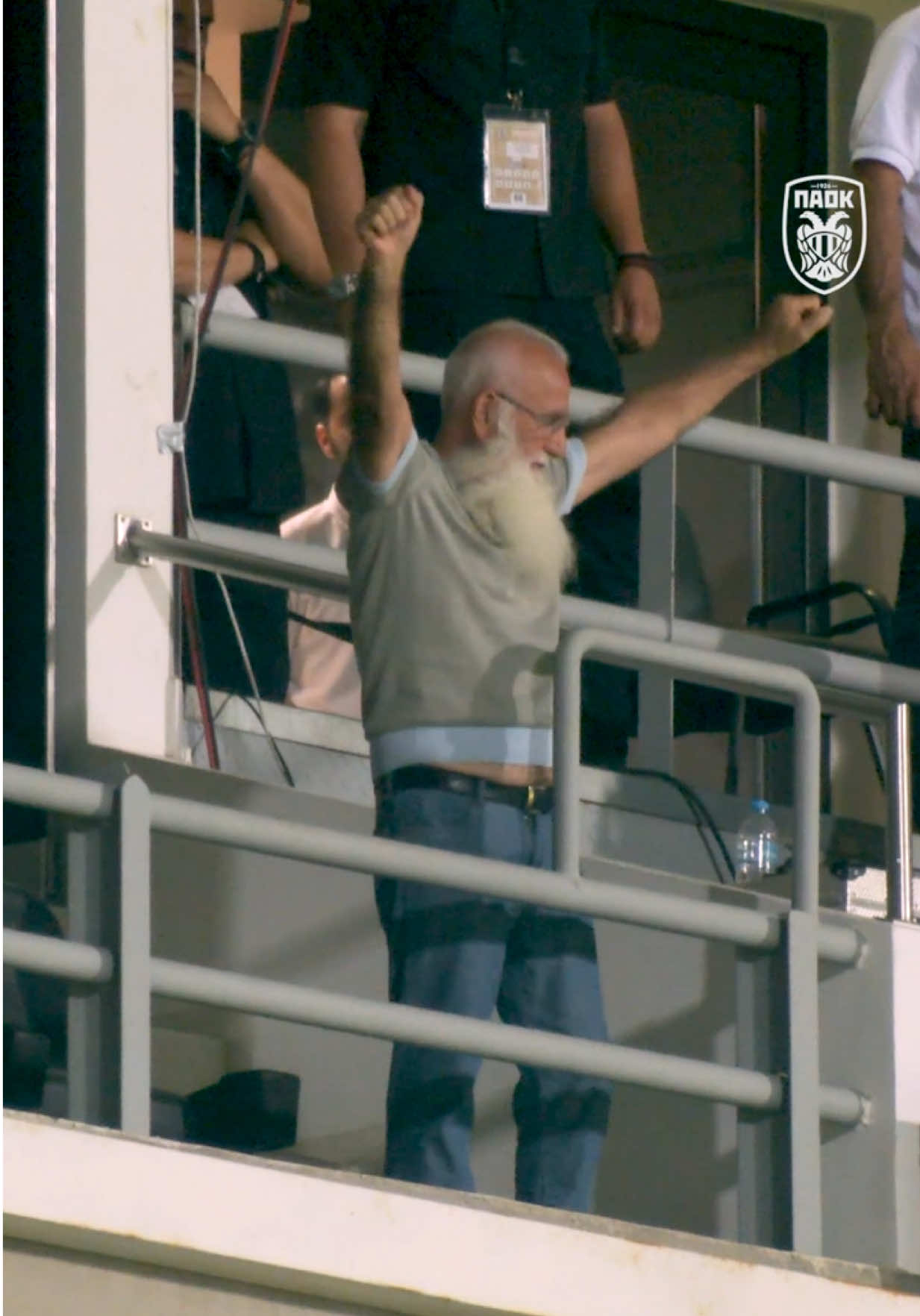 Ιβάν Σαββίδης! ⚪️⚫️  #TheBoss #PAOKFamily #OurWay 