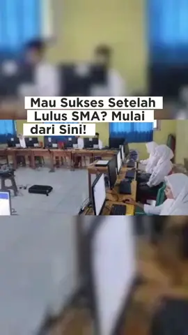 Baru lulus SMA? Jangan bingung mau ke mana! 🎓 Kesuksesan nggak cuma milik yang kuliah, tapi milik mereka yang berani mulai. Belajar skill baru, ambil peluang kerja, dan kembangkan dirimu mulai hari ini. Masa depan kamu yang tentukan, bukan ijazah yang membatasi! 💪 #KarirLulusanSMA #PeluangKerjaSMA #KerjaSetelahSMA #KarirMasaDepan #MotivasiKarir 