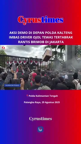 Aksi Demo di Depan Polda Kalteng, Palangkaraya  #kalteng #palangkaraya #kalimantan #aksidemokalteng 