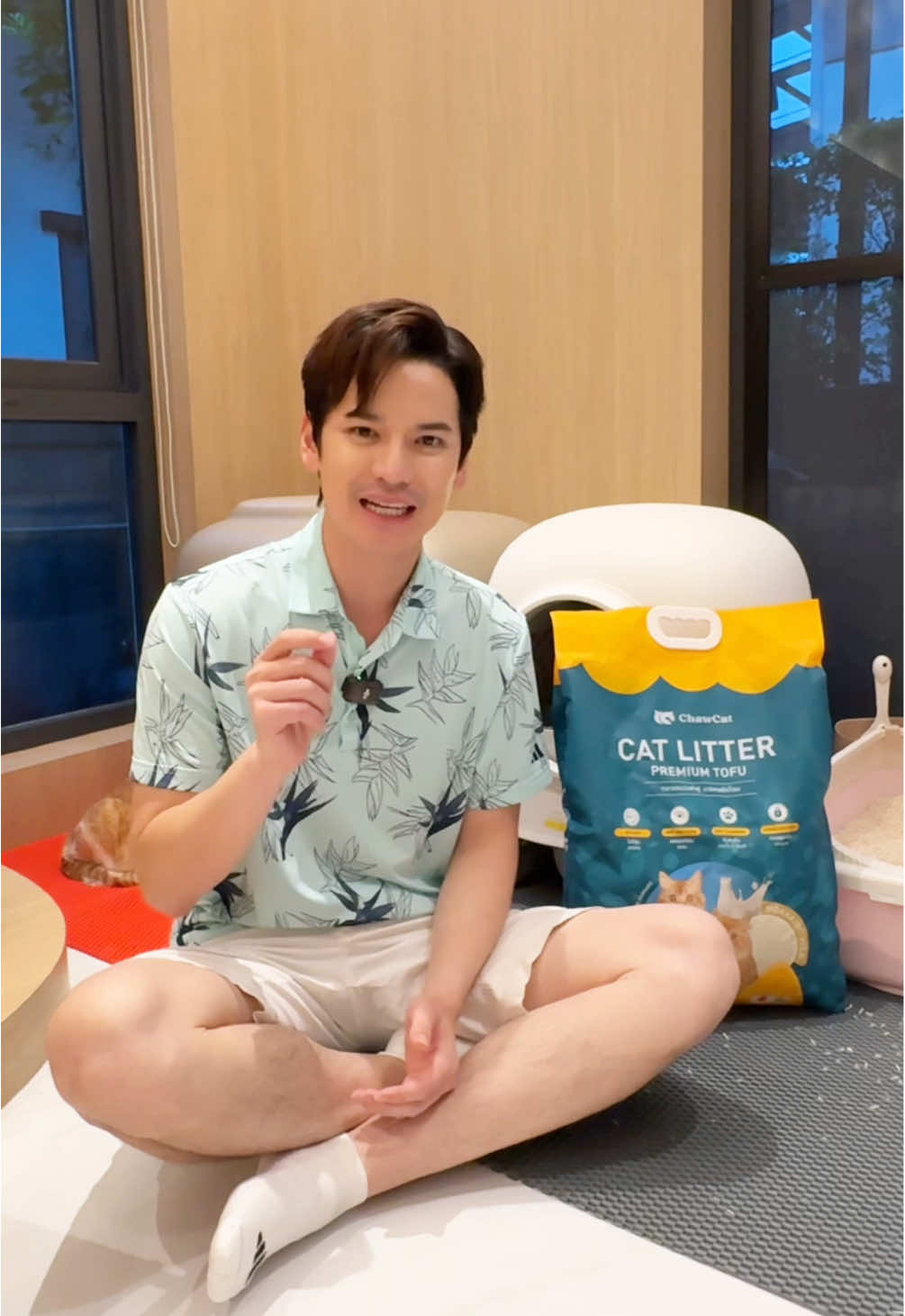 ขอบคุณทุกกระแสการตอบรับของทุกคนมาก ๆ เลยนะครับ 🙏🏻🐱 ทรายแมว เกรดพรีเมี่ยม นำเข้าจากญี่ปุ่น🇯🇵 ปลอดภัย ไร้สารเคมี🎗️ 🧡ไม่มีฝุ่น ดูดซับกลิ่นได้ดีเยี่ยม 🧡ลดการสะสมของแบคทีเรีย 🧡ย่อยสลาย ทิ้งลงชักโครกได้ 🐈 ใช้ได้กับทุกกระบะทราย ทุกช่วงวัย ทุกสายพันธุ์ ##ทรายแมว##ทรายแมวเต้าหู้##chawcat##ทรายแมวchawcat#ทาสแมว 