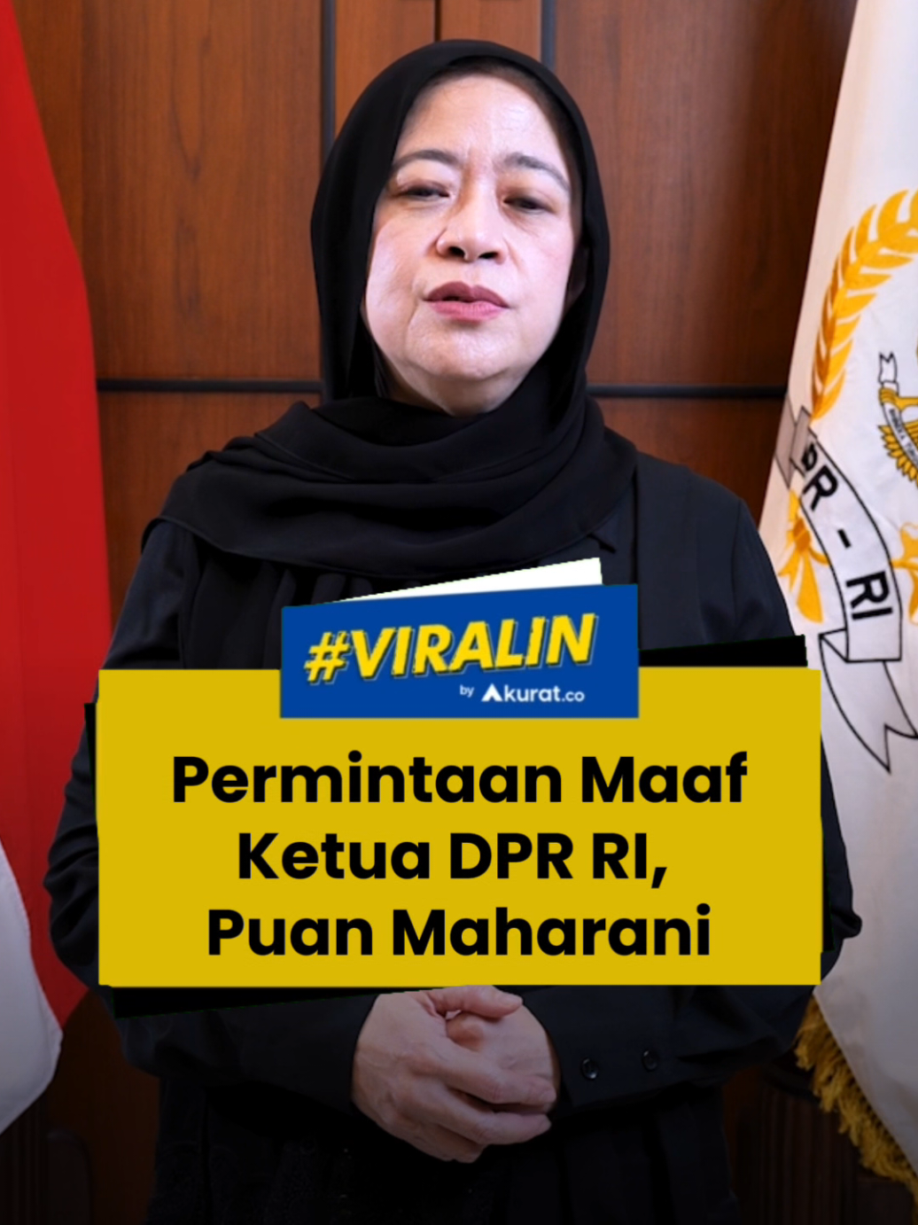 Puan mengaku prihatin atas kekerasan yang dialami para peserta aksi saat menyampaikan aspirasi. Ia menyampaikan permohonan maaf jika DPR belum sepenuhnya menjalankan tugas sebagai wakil rakyat. Menurut Puan, insiden tersebut menjadi pengingat bahwa negara hanya bisa maju jika ada komunikasi sehat antara rakyat dan wakilnya.  Ia menegaskan DPR akan menjaga komitmen membuka ruang komunikasi dan membangun bangsa bersama rakyat. 🎥: Dok. DPR RI. #viral #puanmaharani #dprri #demodpr #akuratco 