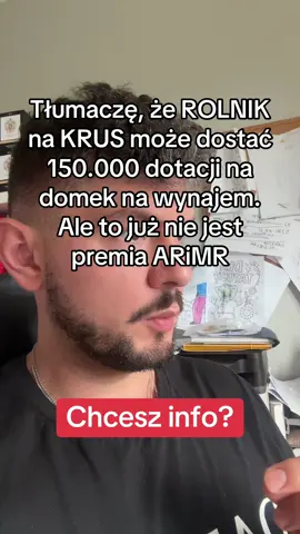 👉Chcesz więcej info?  co więcej, jeśli nie jesteś na KRUS to nic straconego! Nie tylko 54.000 jest dostępne dla Ciebie! Także są dotacje na start do 150.000! NIE to nie PREMIA NA POZAROLNICZĄ DZIAŁALNOŚĆ Nie przegap swojej szansy na własny biznes z dotacją! 🚀💰 Jakie dofinansowanie można otrzymać z KRUS na rozpoczęcie działalności gospodarczej? jakie dotacje na KRUS? Ile trzeba być na krusie, żeby otworzyć działalność? Czy rolnik może dostać dotację na otwarcie firmy?  #dofinansowanie #dofinansowania #dotacje #dotacja #biznes 