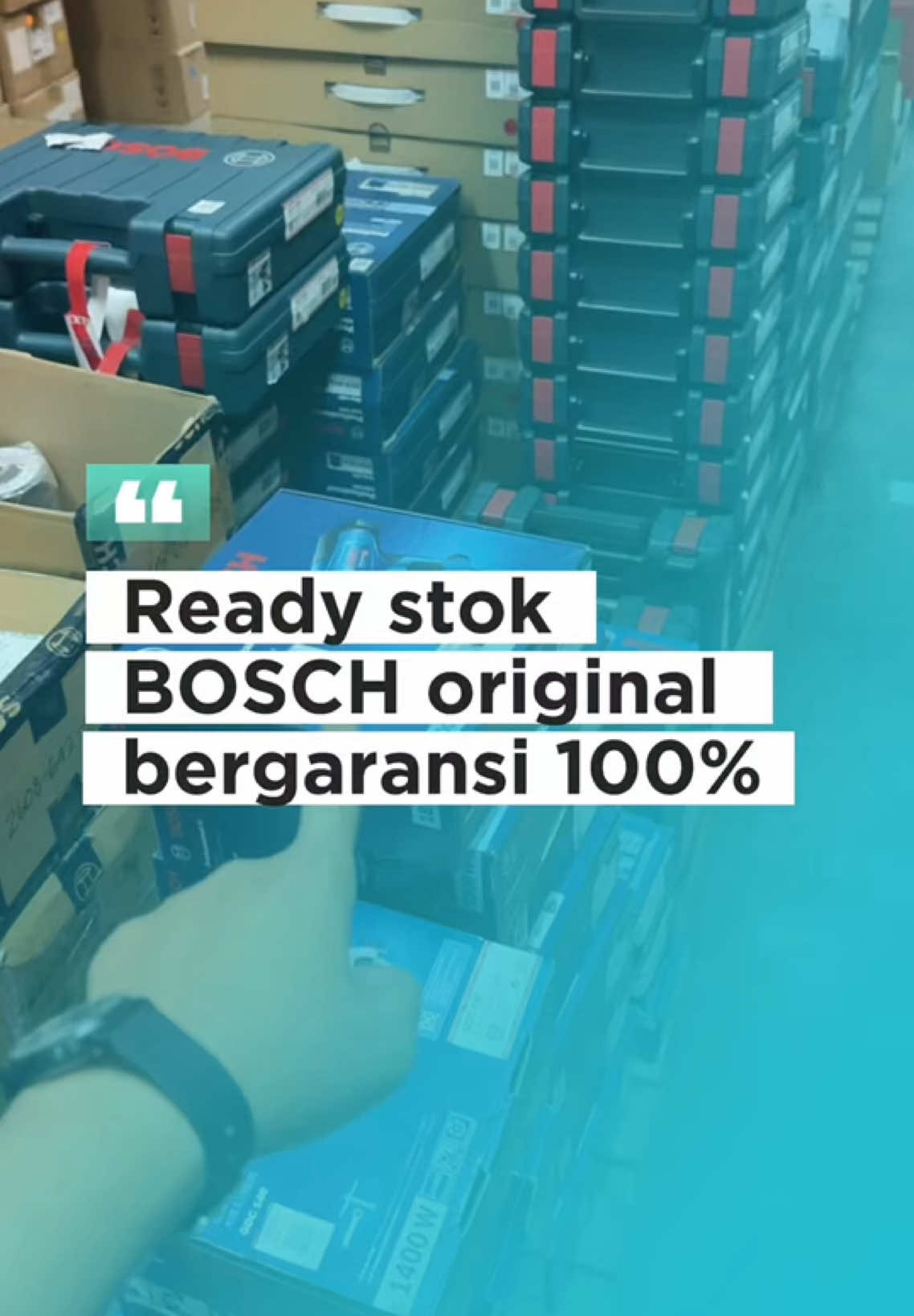 Stok ready Bosch original, harga promo. #bosch #hokione #diytools 