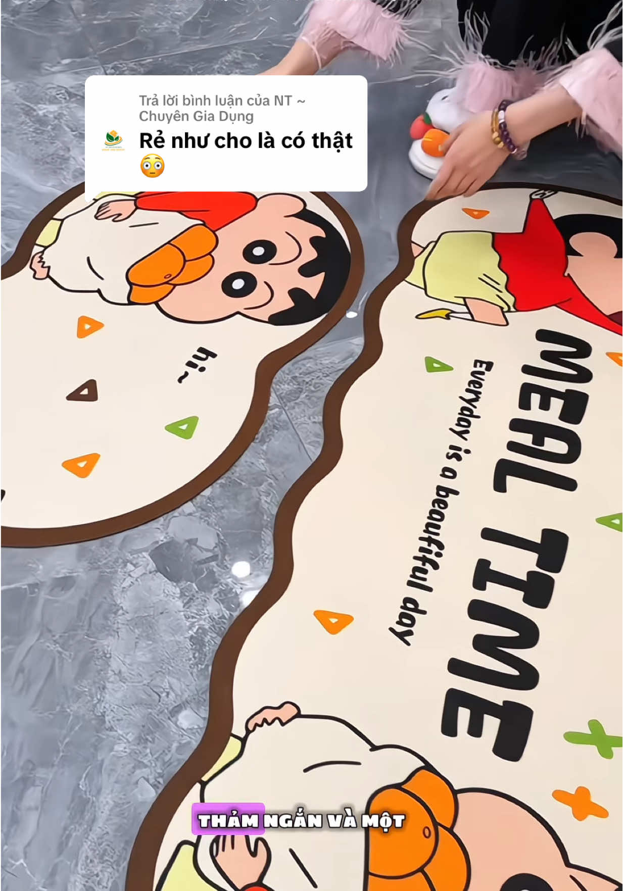 Trả lời @NT ~ Chuyên Gia Dụng 2 chiếc 38K ✨ #combo2thamnhabep #combo2thamlauchannhabep #thamlauchan #thamlauchanchongtruot #byntchuyengiadung 