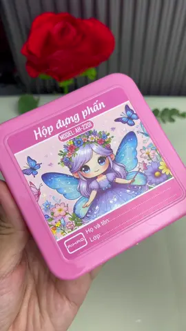 Hộp đựng phấn#hopdungphanrom #dodunghoctap #vanphongpham 