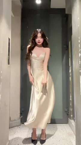 Bài ni với váy lụa sẽ như nào #nahh080602 #miihanhh02 